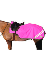 2022 Hy Equestrian Reflector Mesh Exercise Sheet 2303 - Pink